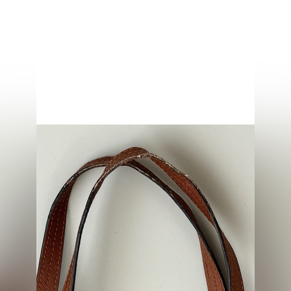 Calvin Klein Tan/White/Brown with gold Hardware Shoulder Bag - Picture 4 of 11